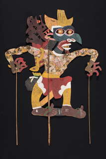 Wayang Puppets - The Businessman (Pak Tiga Tiga Terub)