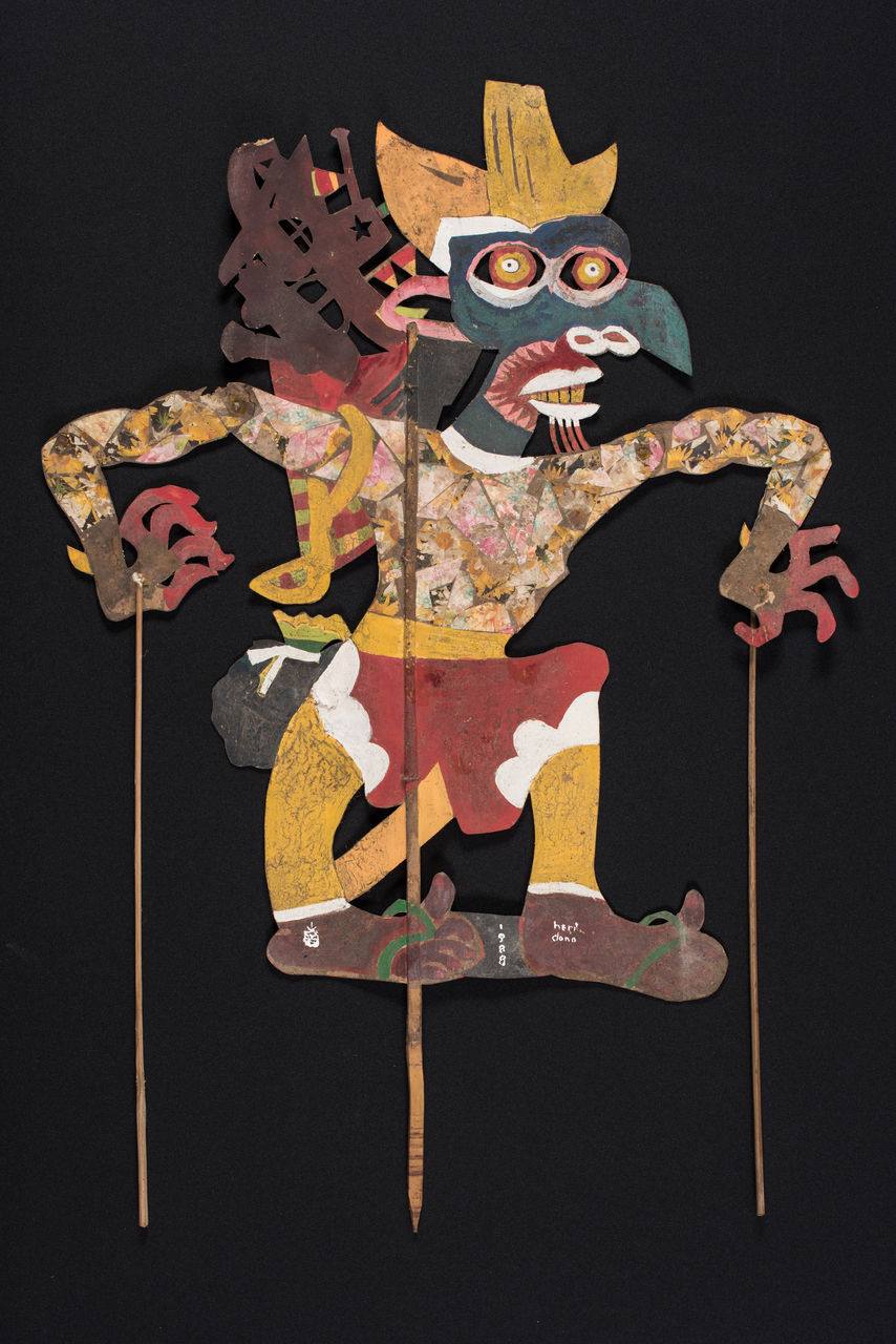 Wayang Puppets - The Businessman (Pak Tiga Tiga Terub)