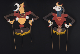 Wayang Puppets - The Dancers I and II