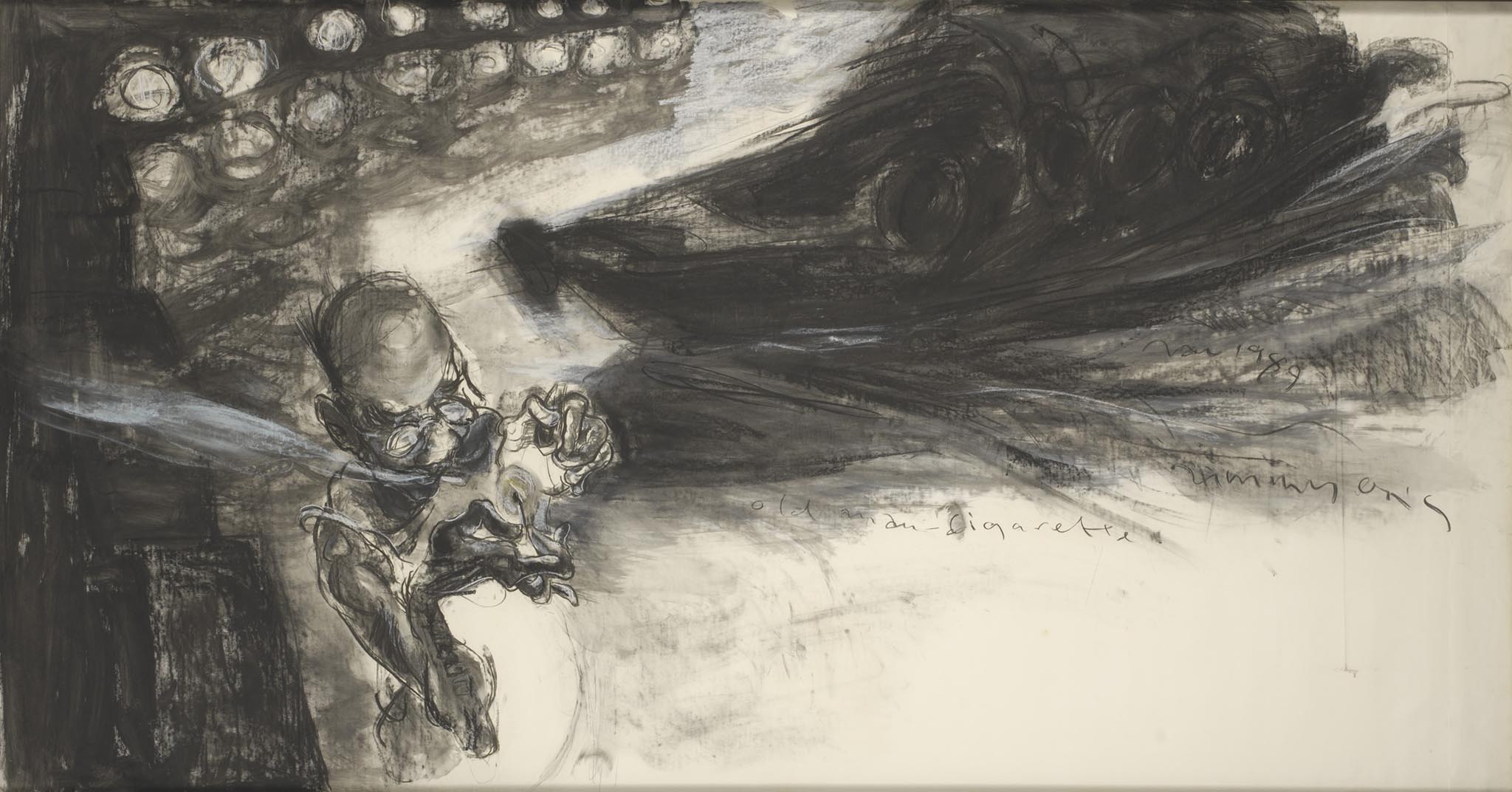 Old Man Cigarette | National Gallery Singapore
