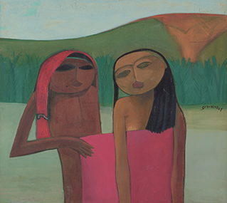 Bathers in the River