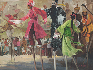 Chingay (Stilt Walkers)