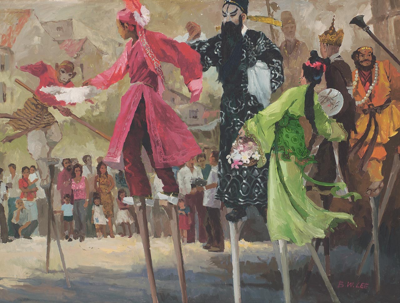 Chingay (Stilt Walkers)