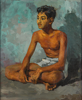 Portrait of an Indian Boy