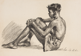 Figure Drawing - Seated Boy 1