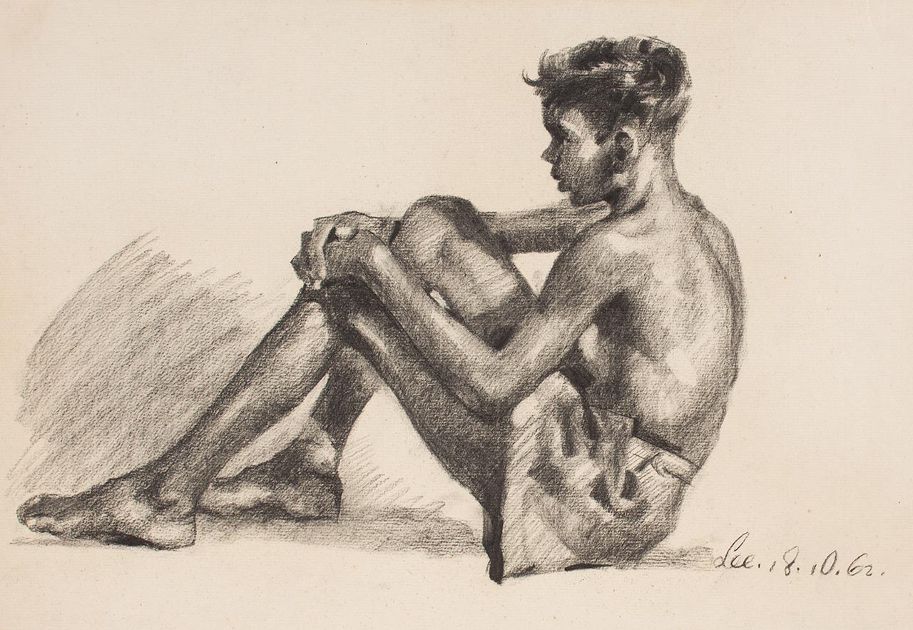 Figure Drawing - Seated Boy 1