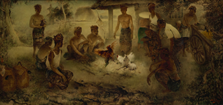 Ayam Jago Bertarung (Cockfight)