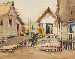 Kampong Scene