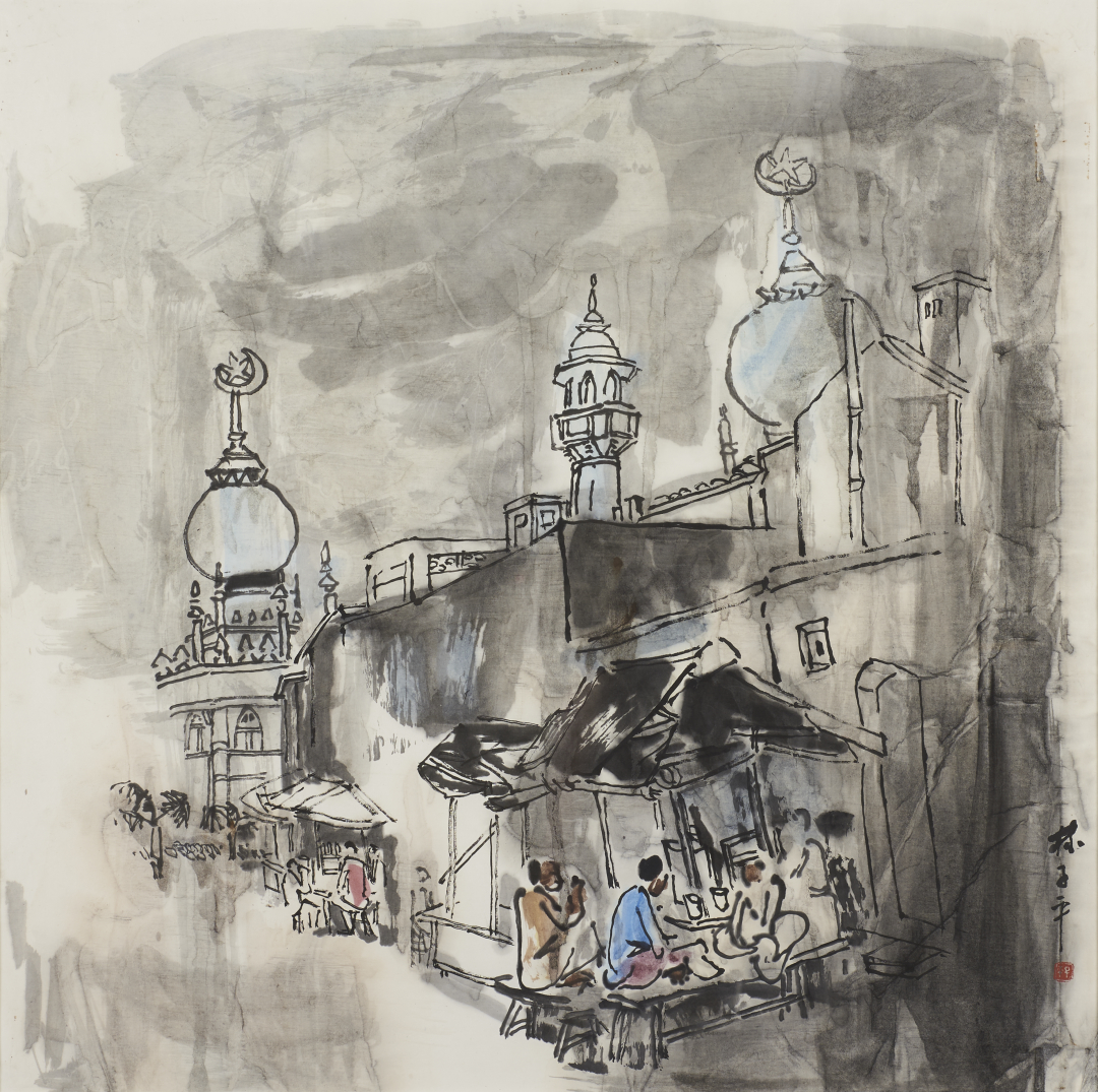 [Not titled] (Blue Mosque)