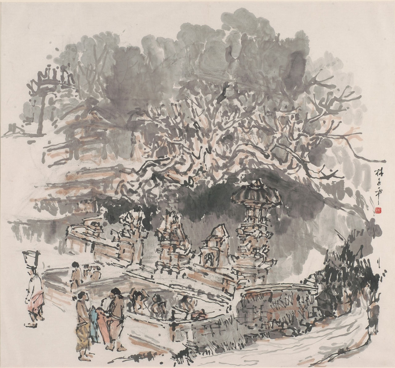 Untitled (Outside a Bali Temple)
无题（峇厘岛庙外）
