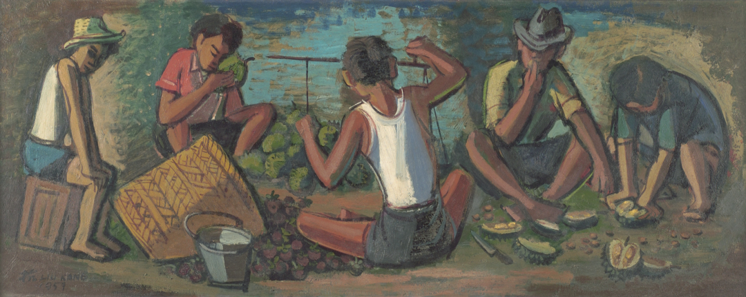 <i>Durian Vendor</i>