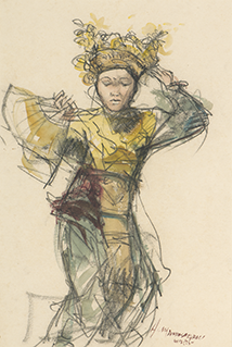 The Legong Dancer
