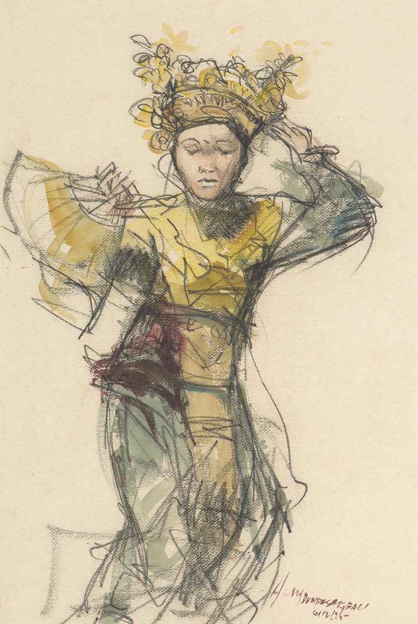 The Legong Dancer