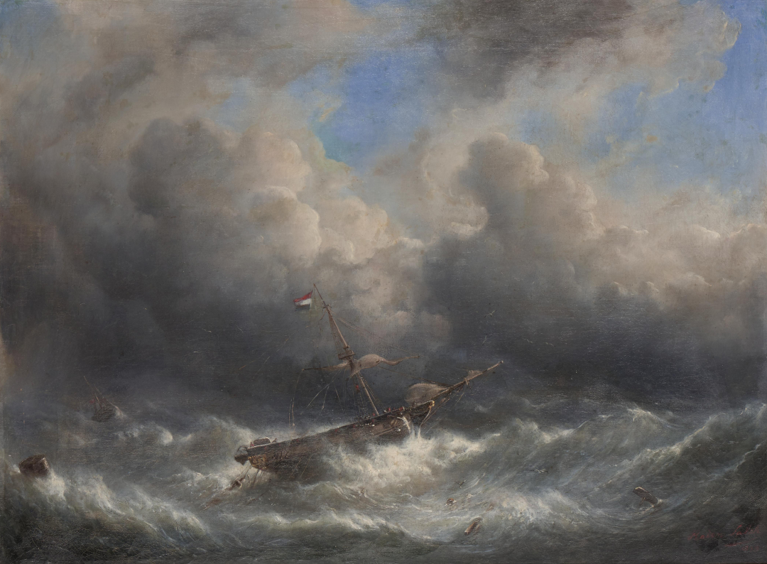 <i>Shipwreck in Storm</i>