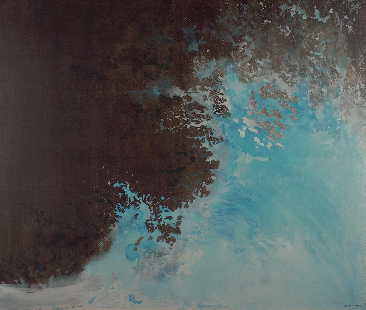 The Ocean Tide, Homage to Hokusai