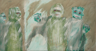 Improvisation: Six Green Figures