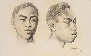 Study of face - Boy 2