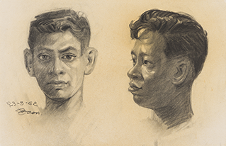 Study of face - Boy 1