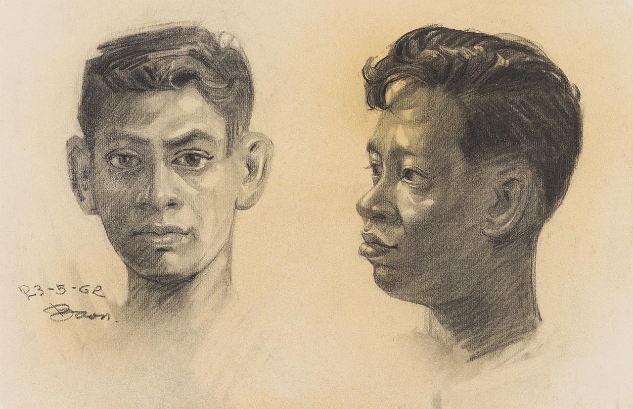 Study of face - Boy 1