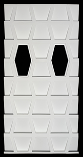 Modular perforated wall section