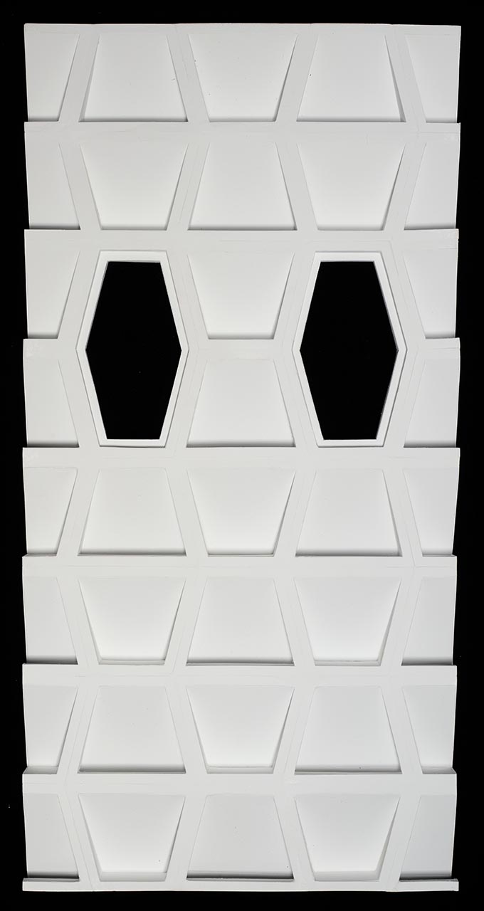 Modular perforated wall section