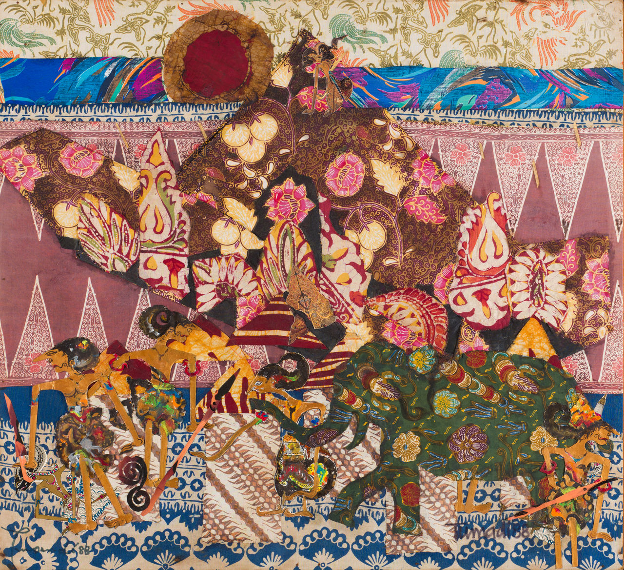 Memburu Gajah di Hutan Batik