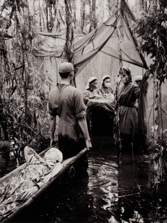 Mobile Military Medical Clinic during the Period when the Enemy is Defoliating U Minh Forest​