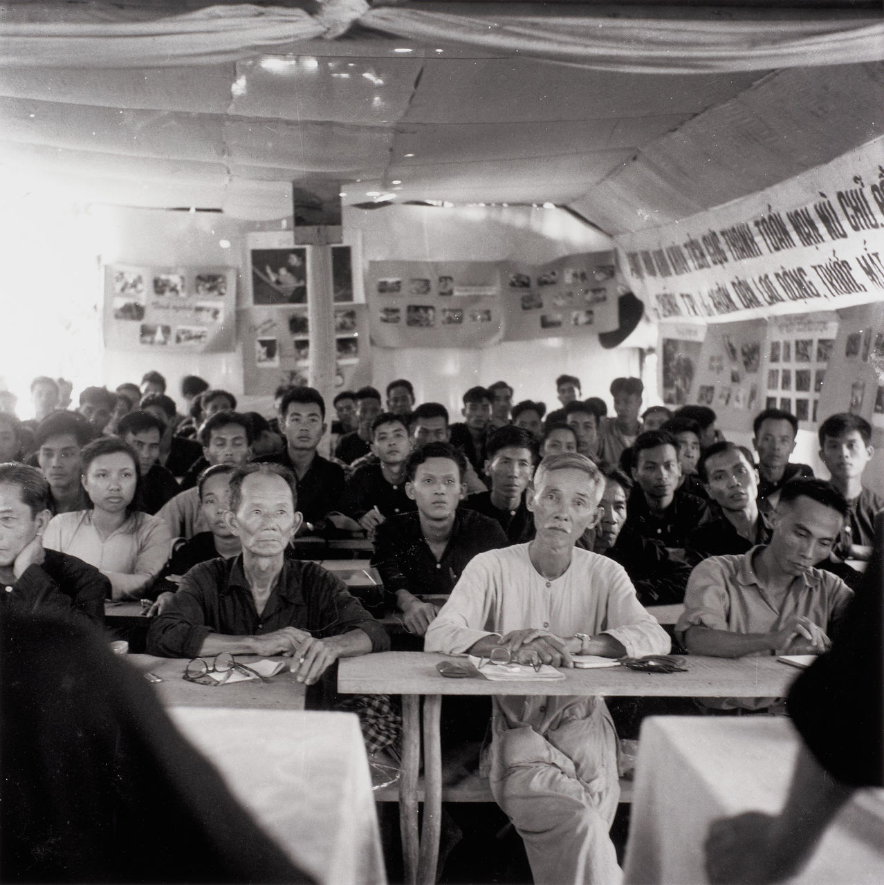 Local Congress establishing the committee for the National Liberation Front in Ca Mau Province at Giap Nuoc crossroads