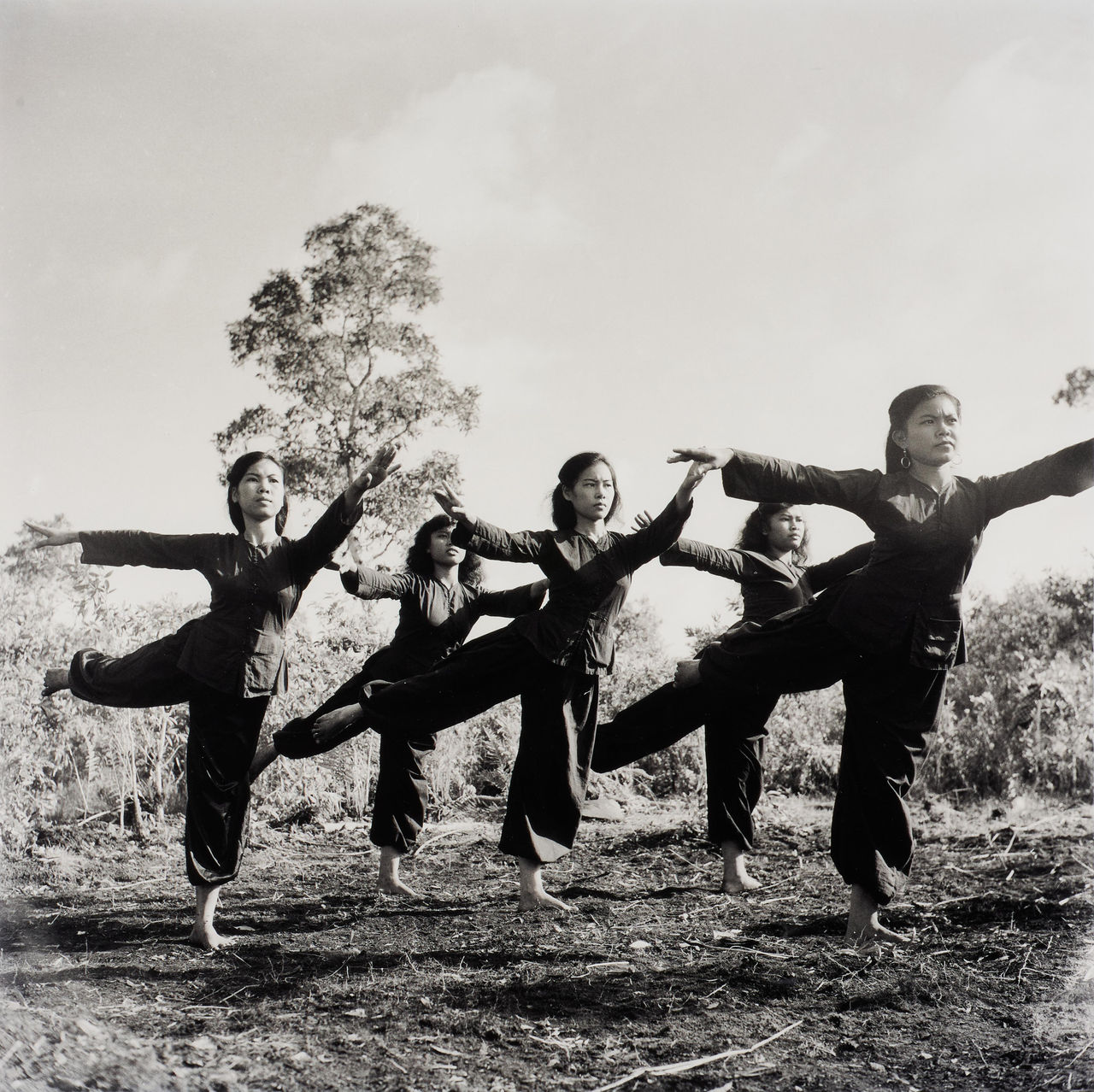 The Southwestern Region’s Music and dance troupe in rehearsal
