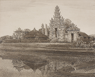 Procession at the Subak Temple, Grobogan, Bali