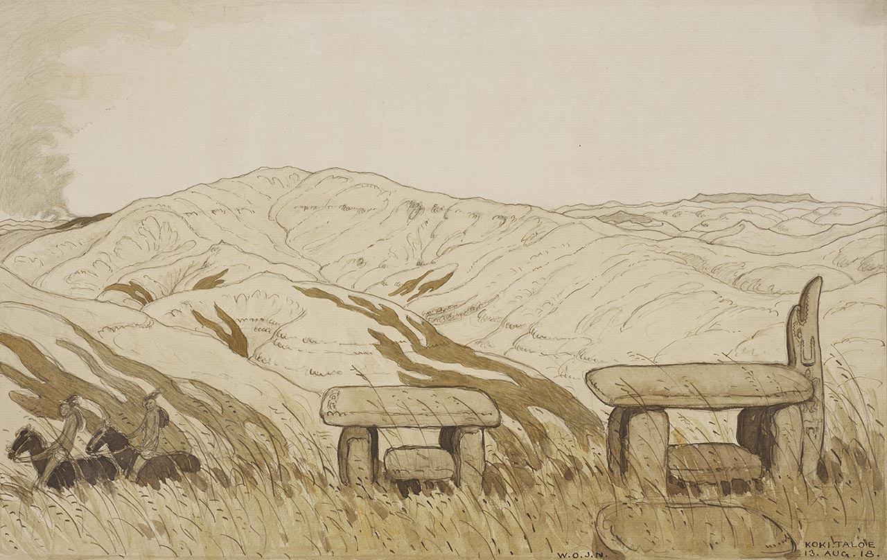 Graveyard at Koki Taloe, Soemba