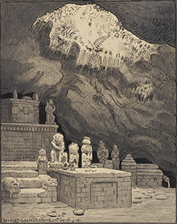 Goa Lawah Bat Cave in Goenoeng-Goa