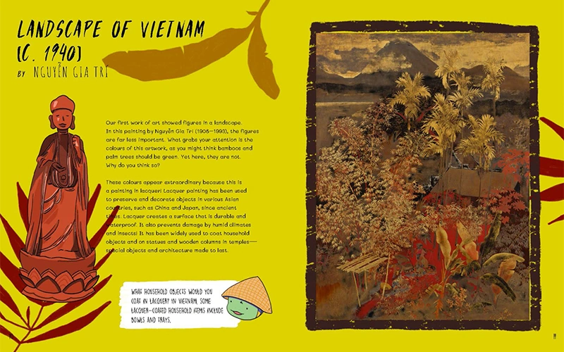 National Gallery Singapore Children's Books Awesome Art Vietnam: 10 Works from the Land of the Clever Turtle that Everyone Should Know