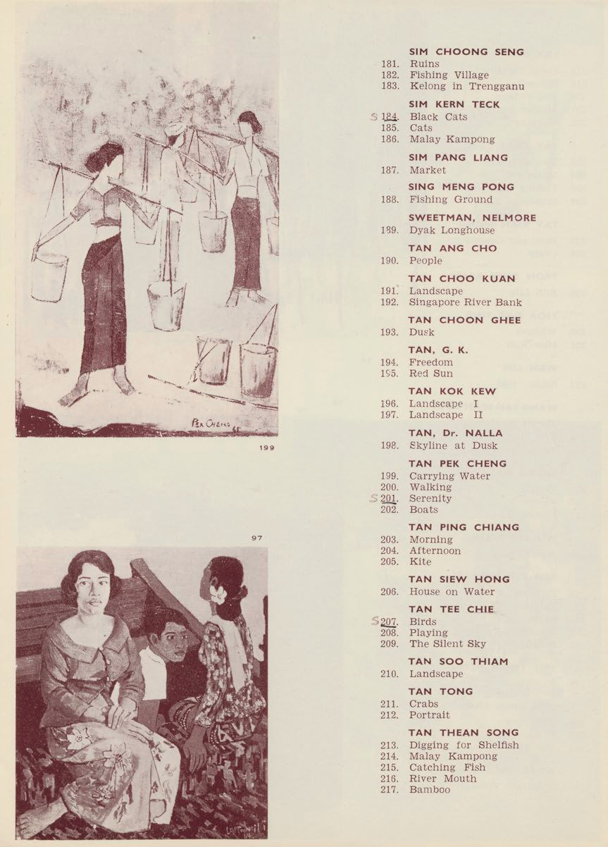 Crossing featured in Singapore Art Society’s 16th Annual Exhibition, Victoria Memorial Hall, Singapore, 1965.