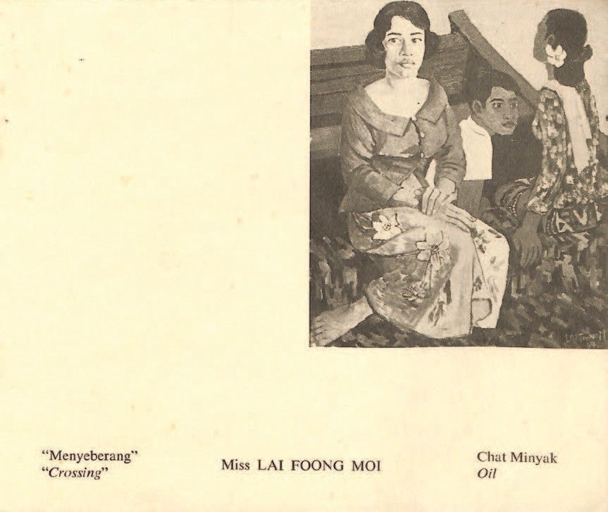 Crossing featured in Seni Lukis Singapura Se-zaman (Contemporary Art of Singapore) National Art Gallery, Malaysia.