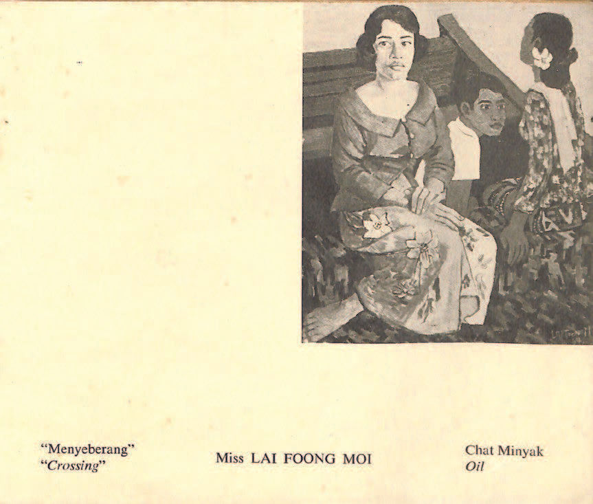 Crossing featured in Seni Lukis Singapura Se-zaman (Contemporary Art of Singapore) National Art Gallery, Malaysia.