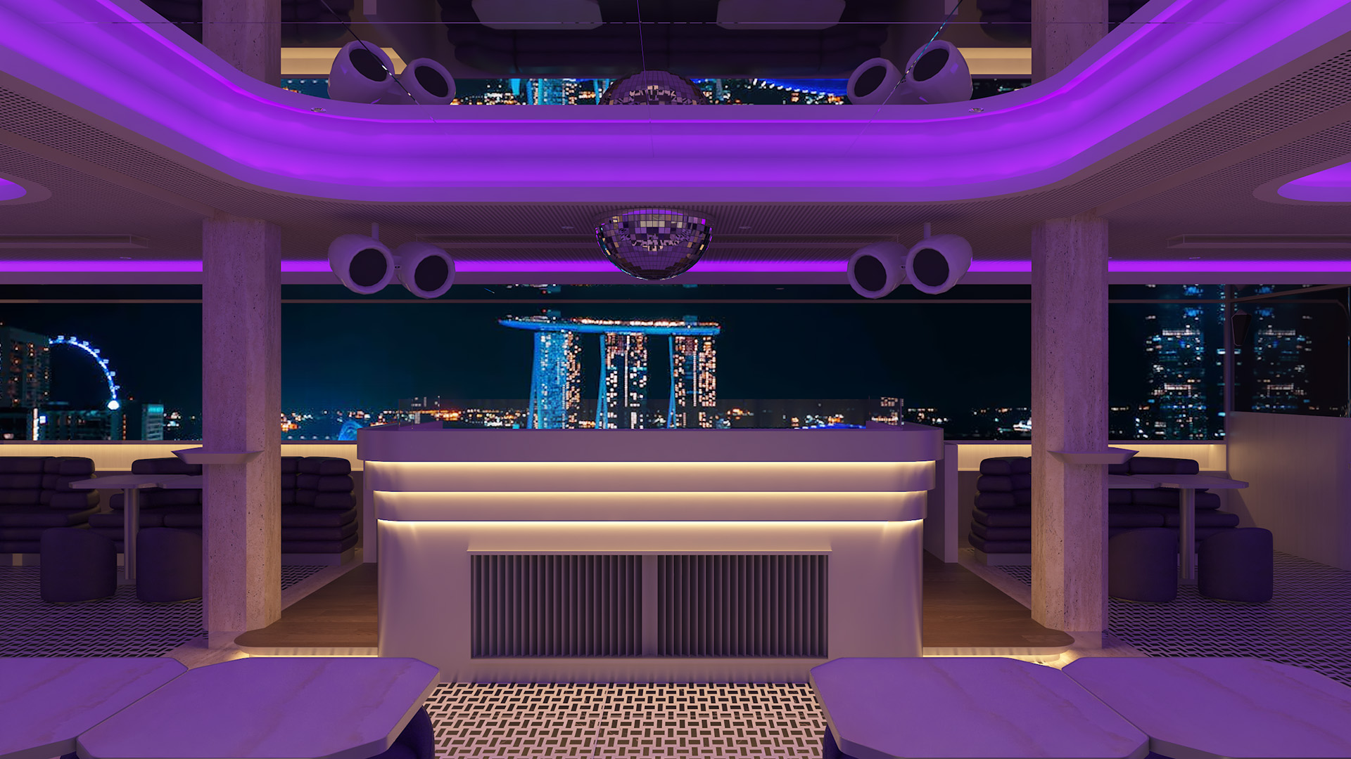 Exterior shot of Milli, a bar-restaurant concept