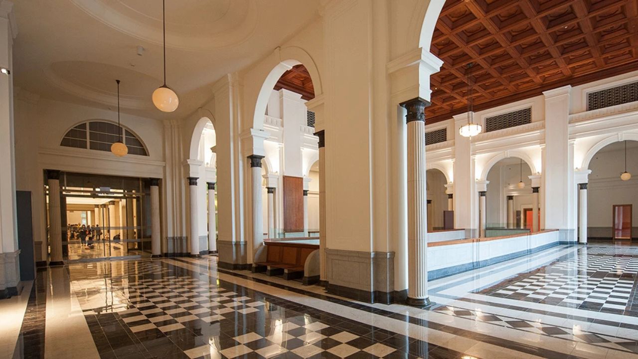 Popular photography location at the Former Supreme Court wing's lobby