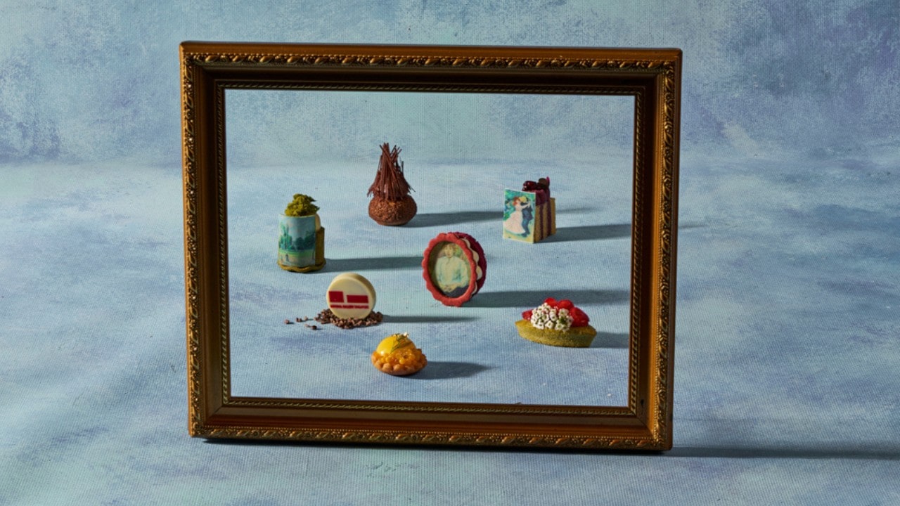 Curated, Impressionist-inspired menu created by ANTI:DOTE by Fairmont Singapore, created in collaboration with the Gallery for the exhibition