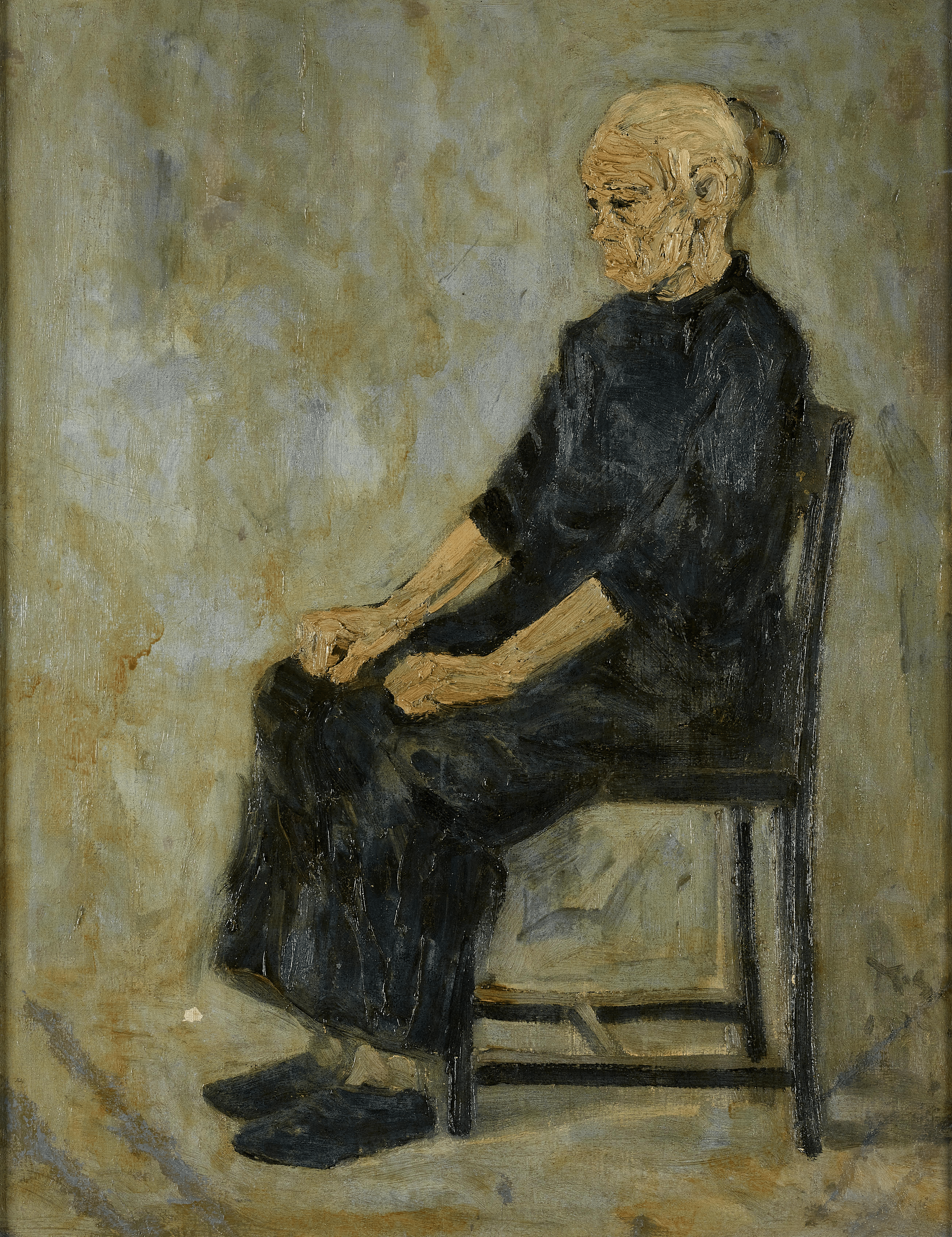 Seated Lady by Yong Mun Sen