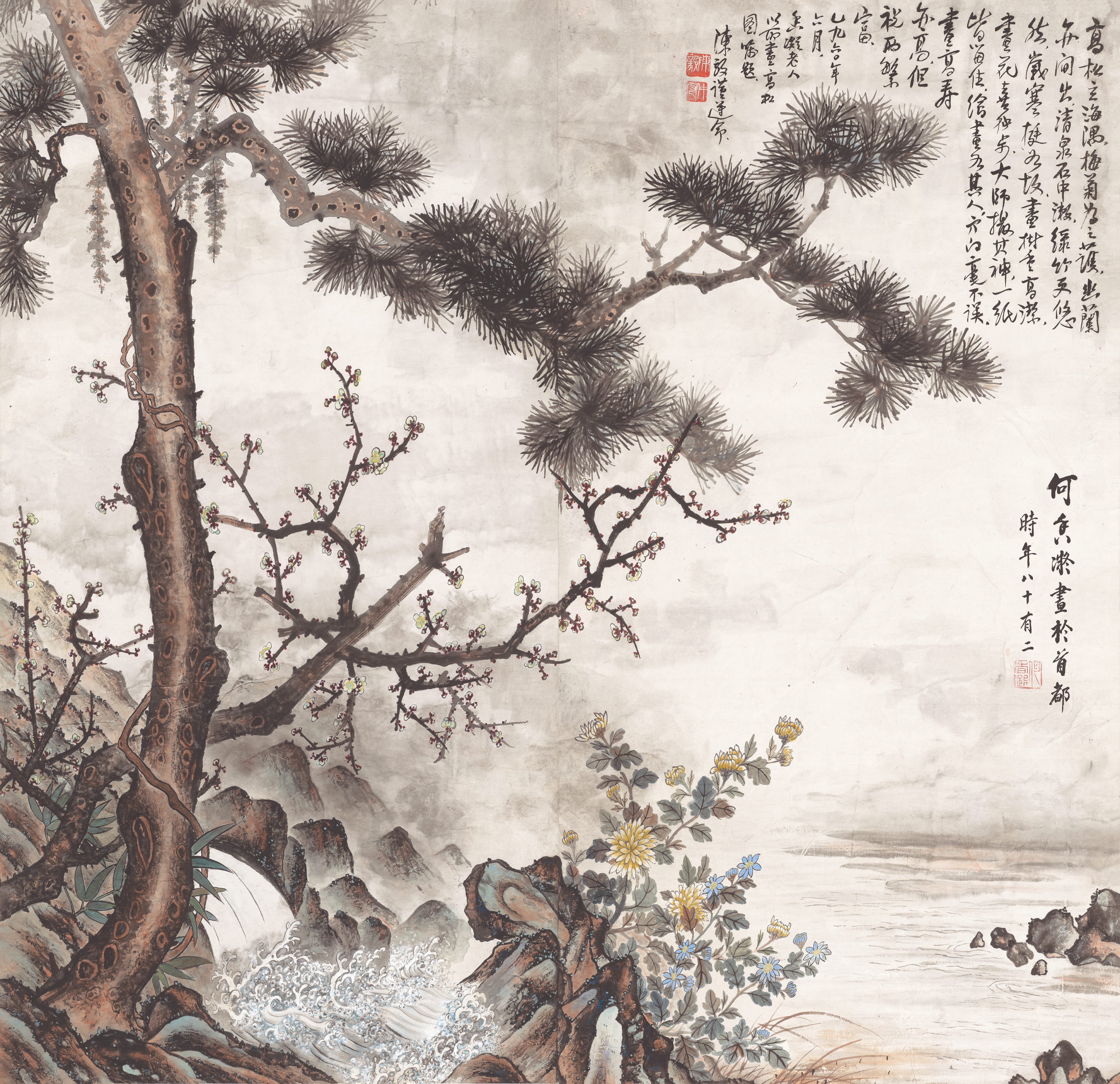 The Tall Pine Stands at the Sea’s Edge