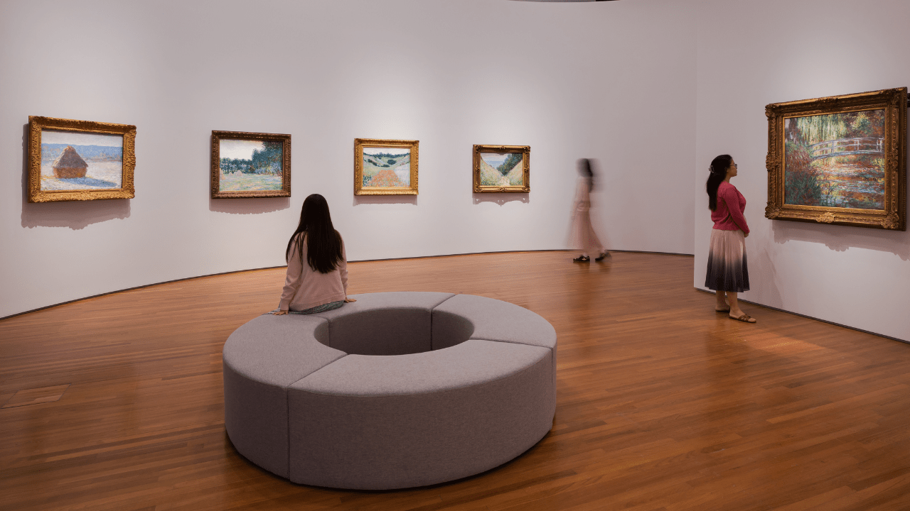 Detail image of Impressionist painting by Pierre-August Renoir