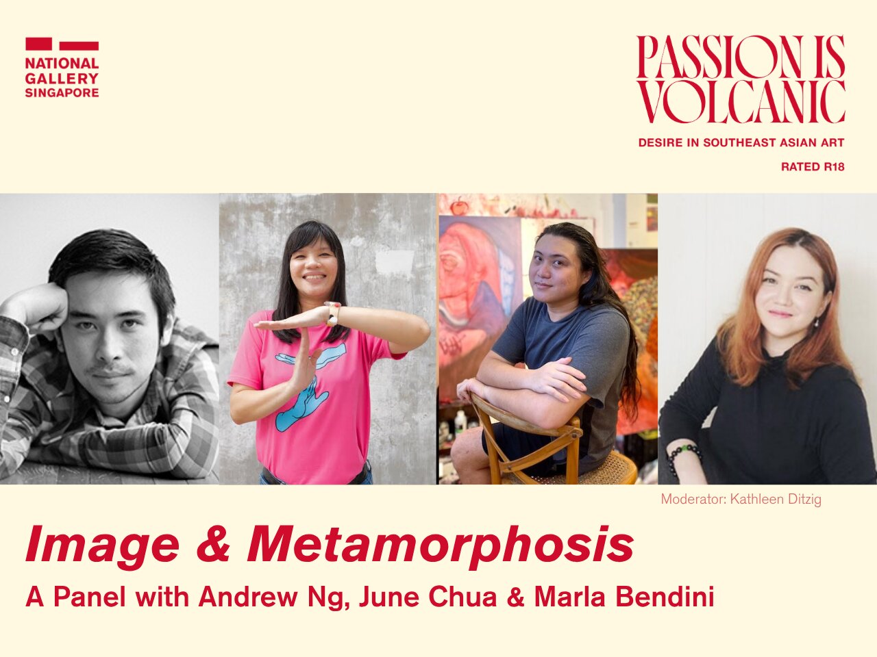 Image and Metamorphosis: A Panel with Andrew Ng, June Chua and Marla Bendini