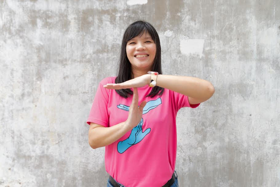Image of Singaporean activist, June Chua