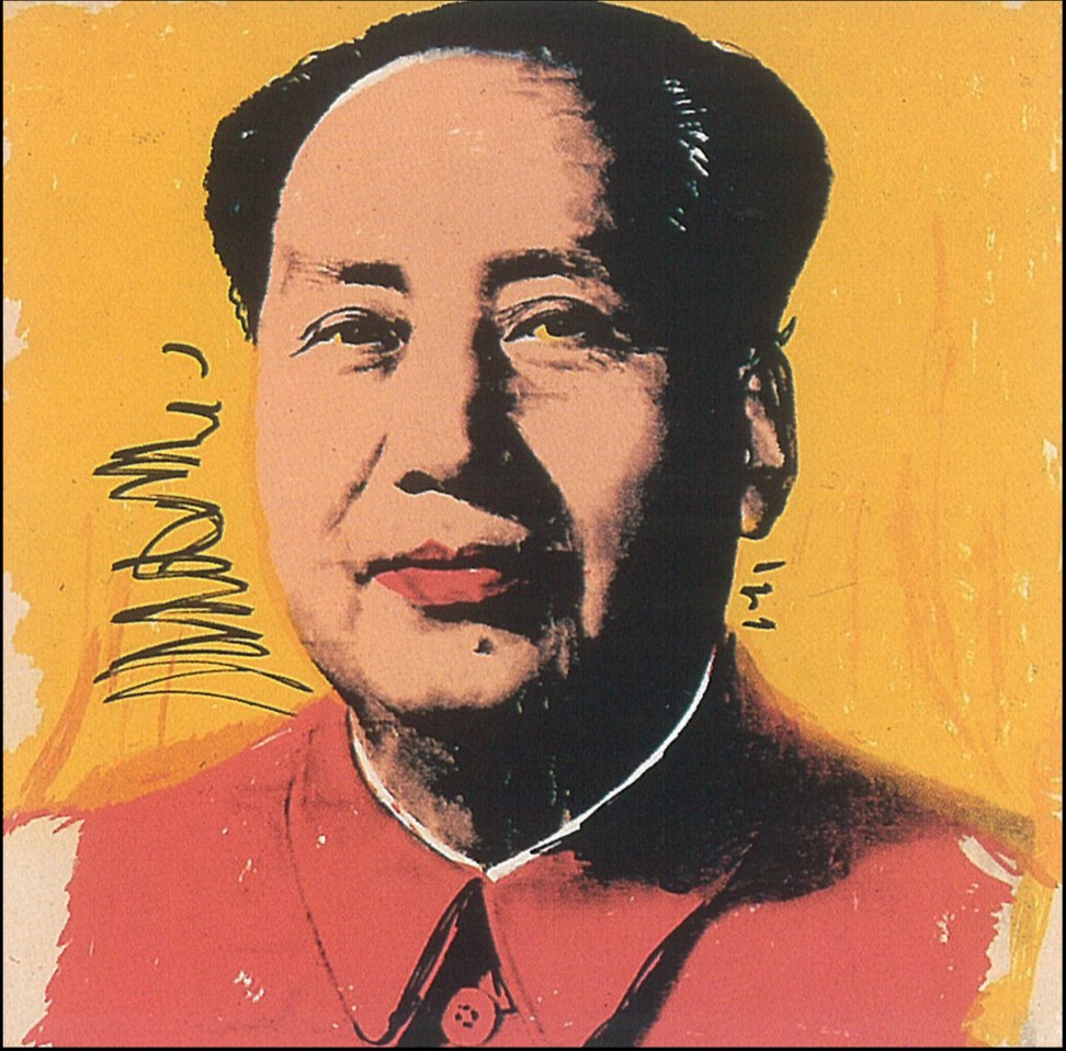 Andy Warhol. Mao. 1972. Screenprint on Beckett High white paper, 91.6 × 91.6 cm. Edition 97/99. Collection of SC Global Developments. © 2026 The Andy Warhol Foundation for the Visual Arts, Inc. / Licensed by Artists Rights Society (ARS), New York. Image courtesy of SC Global Developments.