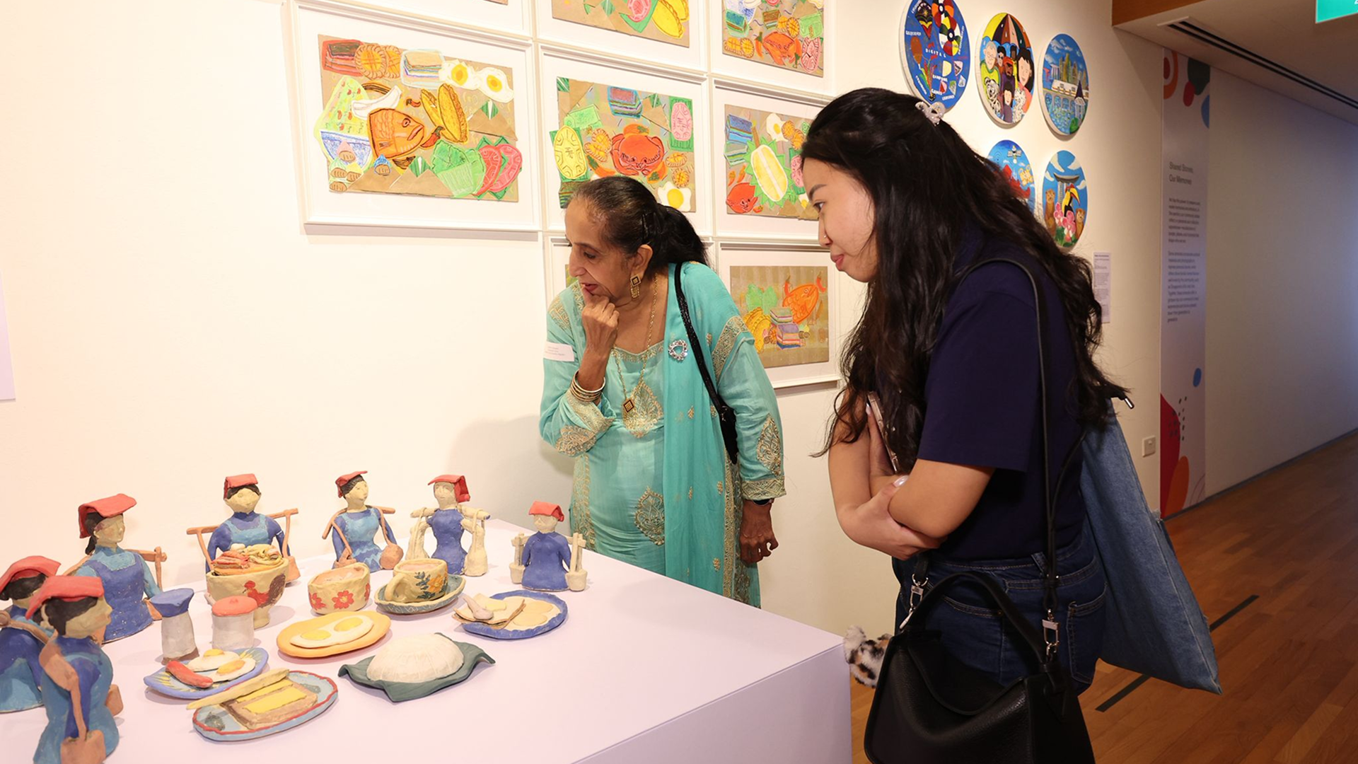 SG60 WeCare Arts Exhibition @ CDC 