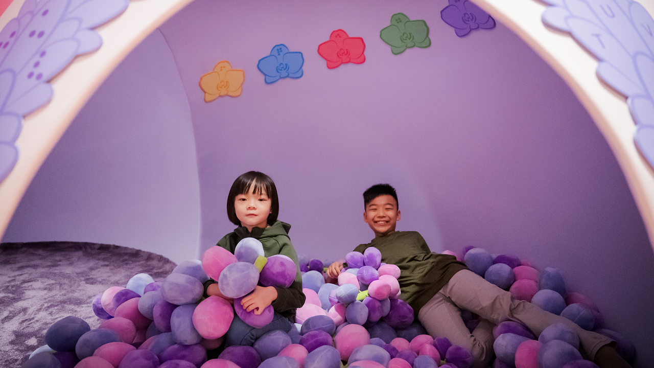 A poster for a gallery event called Children's Biennale