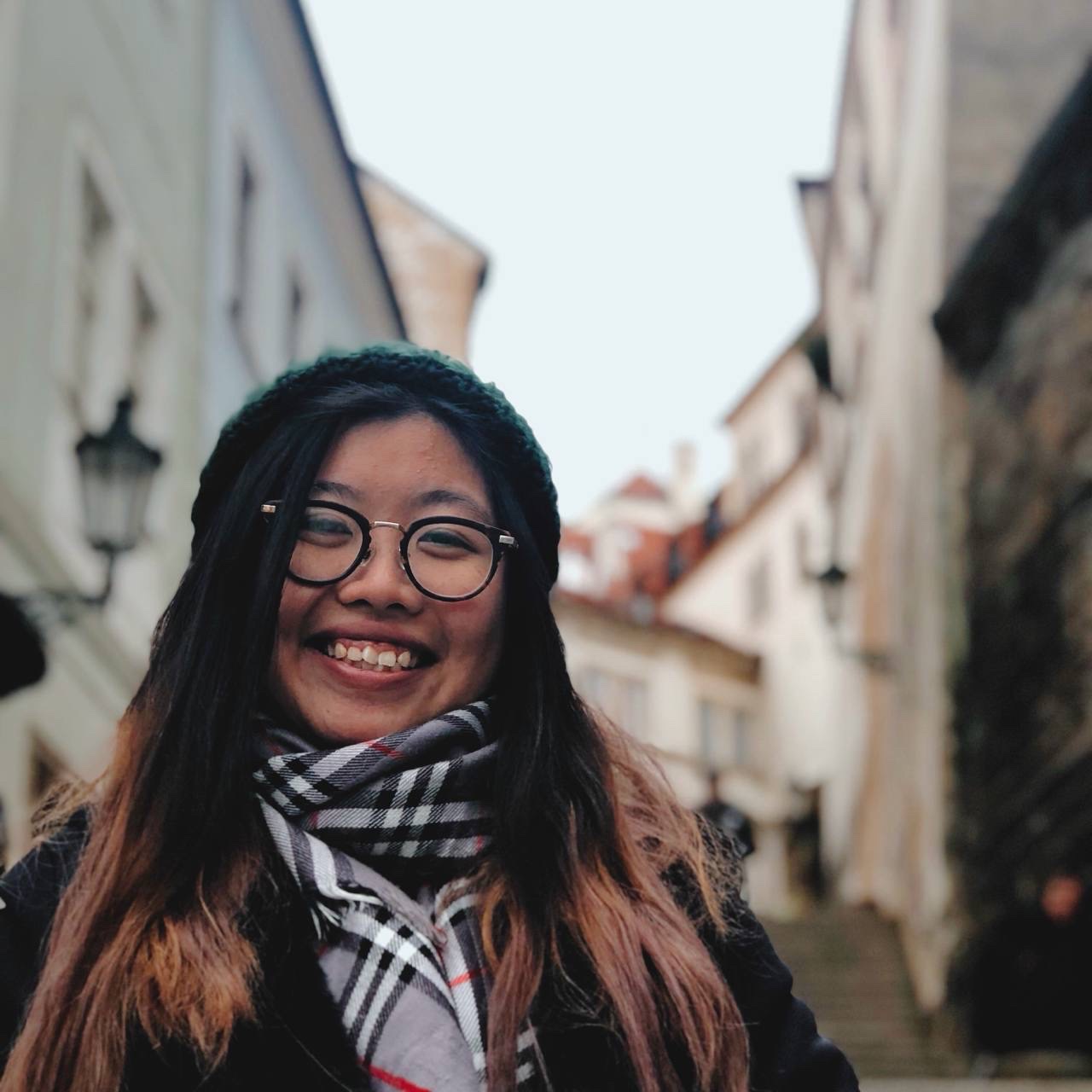 Portrait of curatorial assistant Celine Ho